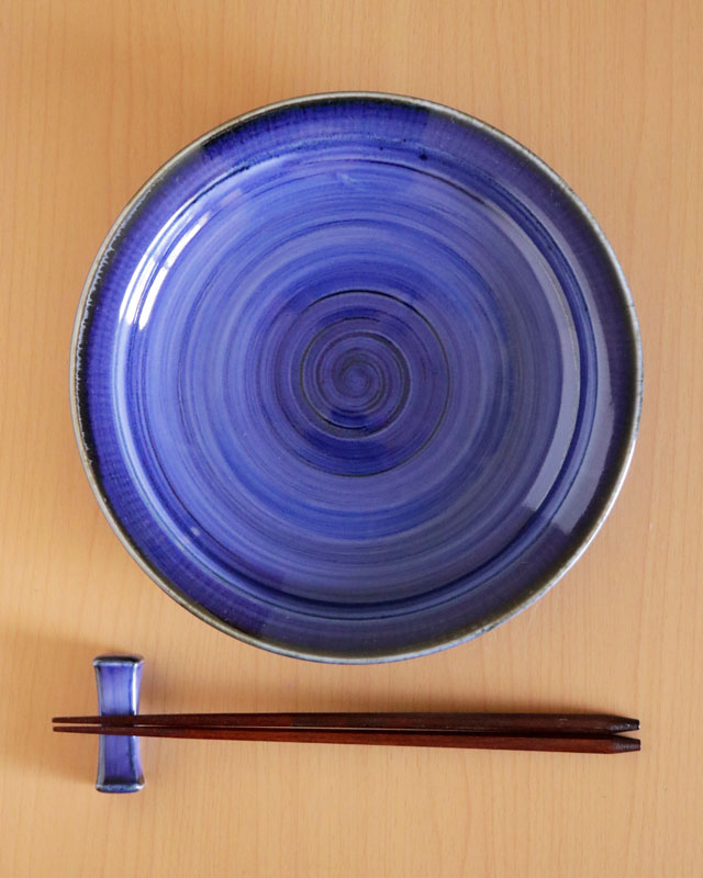 砥部焼の和食器 梅山窯の大皿 【砥部工房 からくさ】 砥部焼の和食器 梅山窯の大皿 【砥部工房 からくさ】