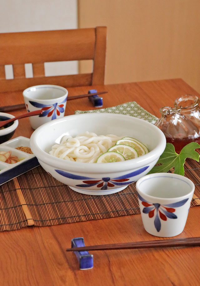 砥部焼「大　鉢（１尺）」【 送料確認用出品 】 砥部焼／梅山窯】6寸玉縁鉢（唐草） | 砥部焼専門店／砥部焼の浜陶