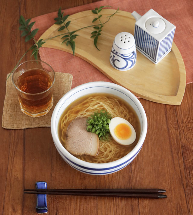 食卓風景 上からの様子
