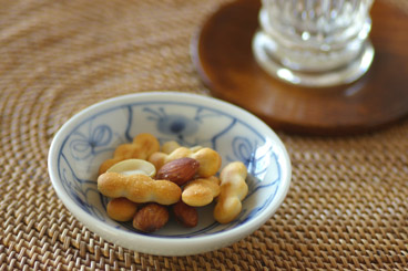 梅山窯　なずなの3寸小皿