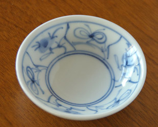 梅山窯　なずなの3寸小皿