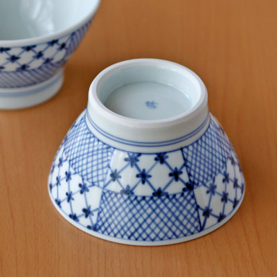 砥部焼の和食器 梅山窯の茶碗【砥部工房 からくさ】