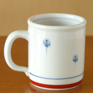 たんぽぽの切立マグカップ