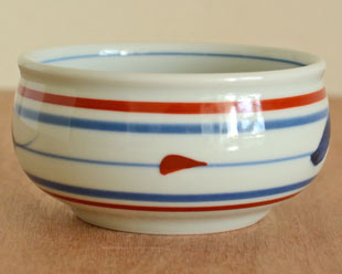 砥部焼の和食器 梅山窯のスープカップ 【砥部工房 からくさ】