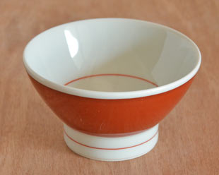 赤笹の茶碗(小)