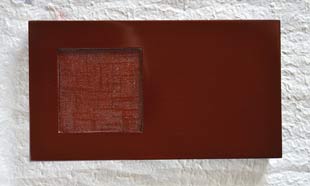 香川漆器　つむぎ後藤の銘々盆を上から見て