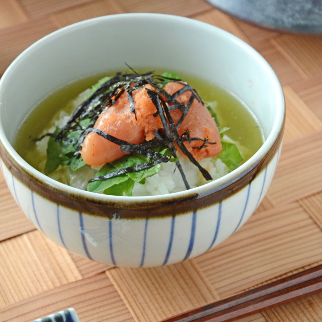 和食器・砥部焼　鉄巻とくさの丸碗