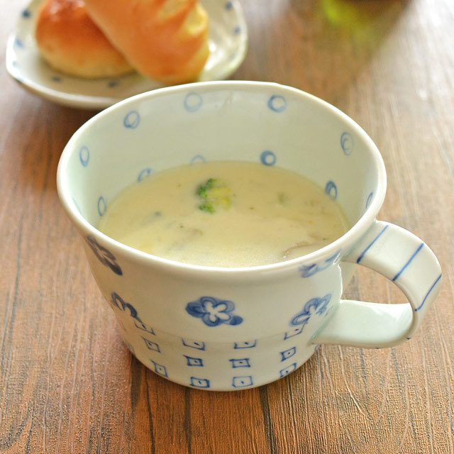 和食器・砥部焼 スギウラ工房のスープカップ