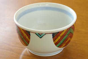 砥部焼の和食器 西岡工房の丼鉢 【砥部工房 からくさ】