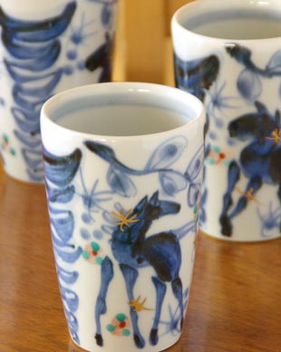 馬のタンブラー