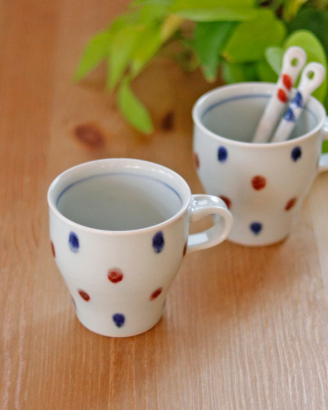 値下げ】砥部焼中田窯（コーヒーカップ2個） - メルカリ