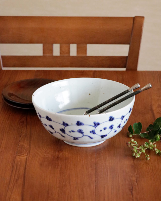 砥部焼の和食器 中田窯の丼鉢【砥部工房 からくさ】