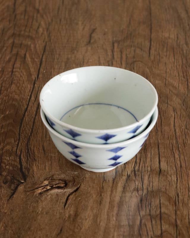 砥部焼の和食器 中田窯の茶碗 【砥部工房 からくさ】