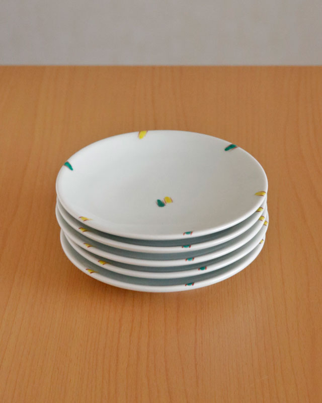 砥部焼の和食器 中田窯の取皿【砥部工房 からくさ】