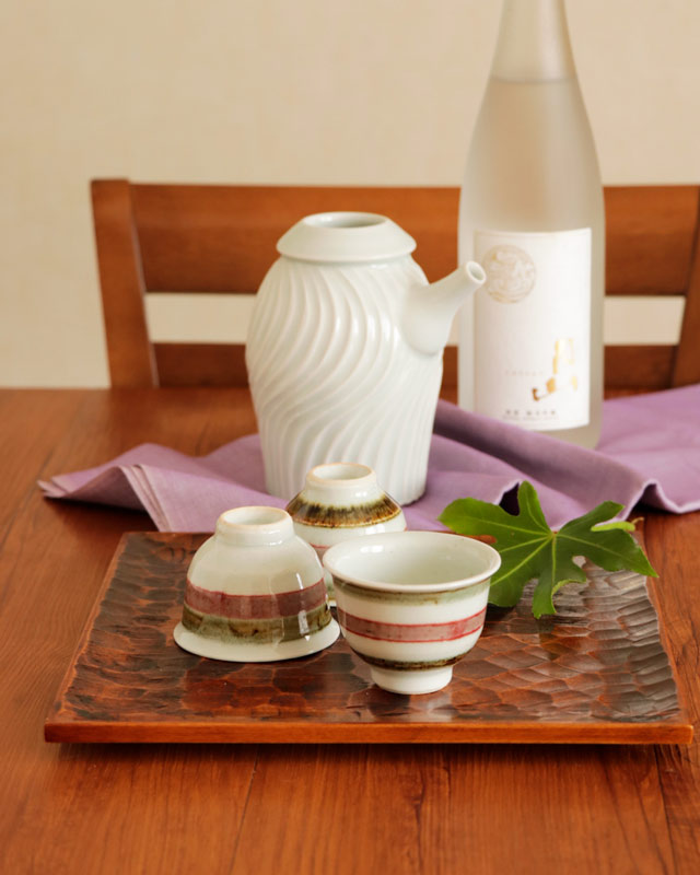 砥部焼　中田窯　器セット 砥部焼の和食器 中田窯の酒器 【砥部工房 からくさ】
