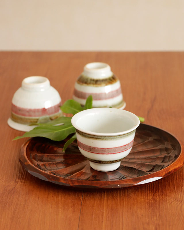 砥部焼の和食器 中田窯の酒器 【砥部工房 からくさ】