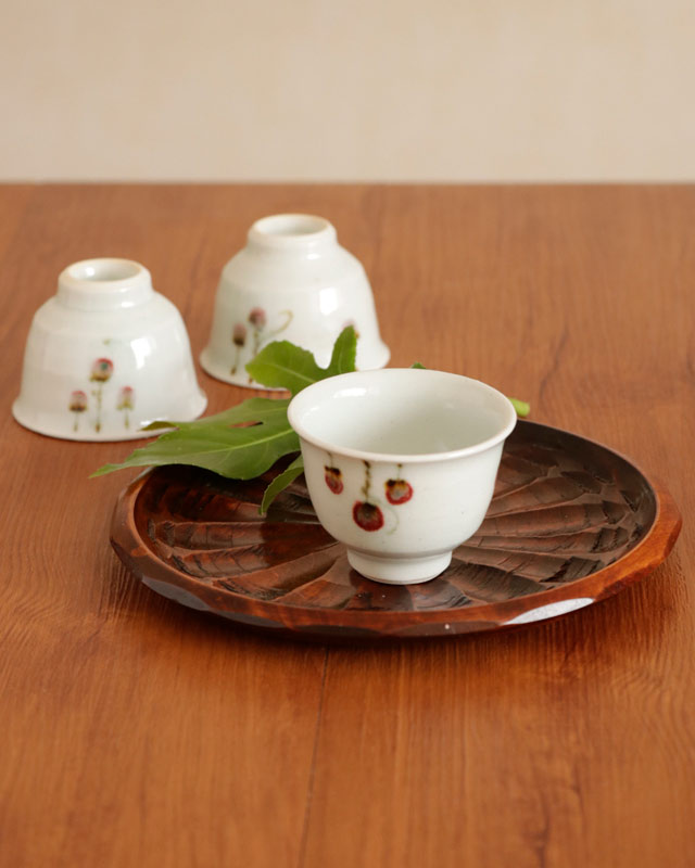 砥部焼　中田窯　器セット 絵付け中 #砥部焼