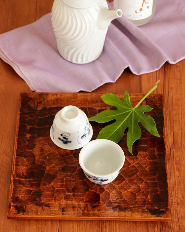 砥部焼の和食器 中田窯の酒器 【砥部工房 からくさ】