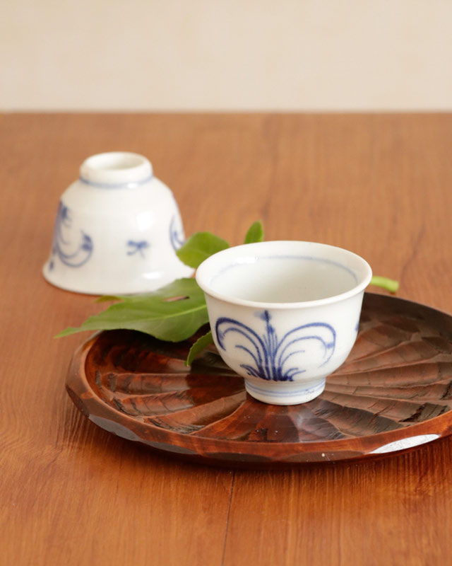 砥部焼　中田窯　器セット 砥部焼の和食器 中田窯の酒器 【砥部工房 からくさ】