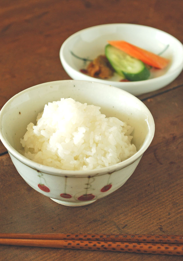 中田窯 吊るし柿の茶碗