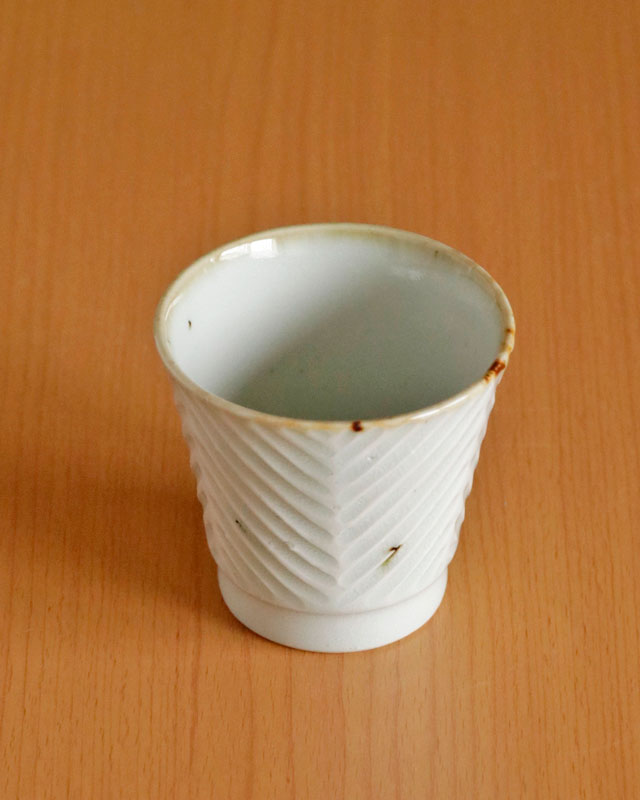砥部焼の和食器 皐月窯の湯呑 【砥部工房 からくさ】