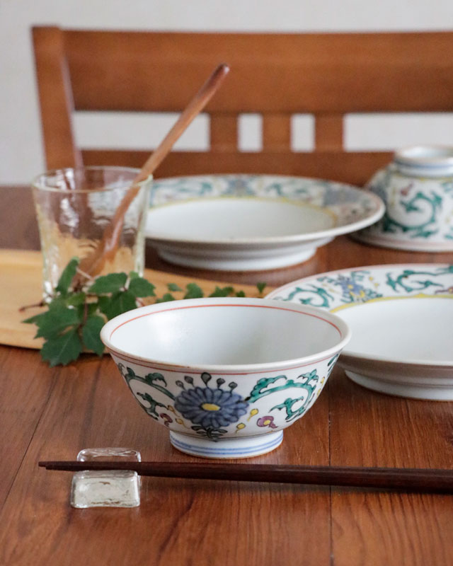 砥部焼の和食器 皐月窯のマグカップ 【砥部工房 からくさ】