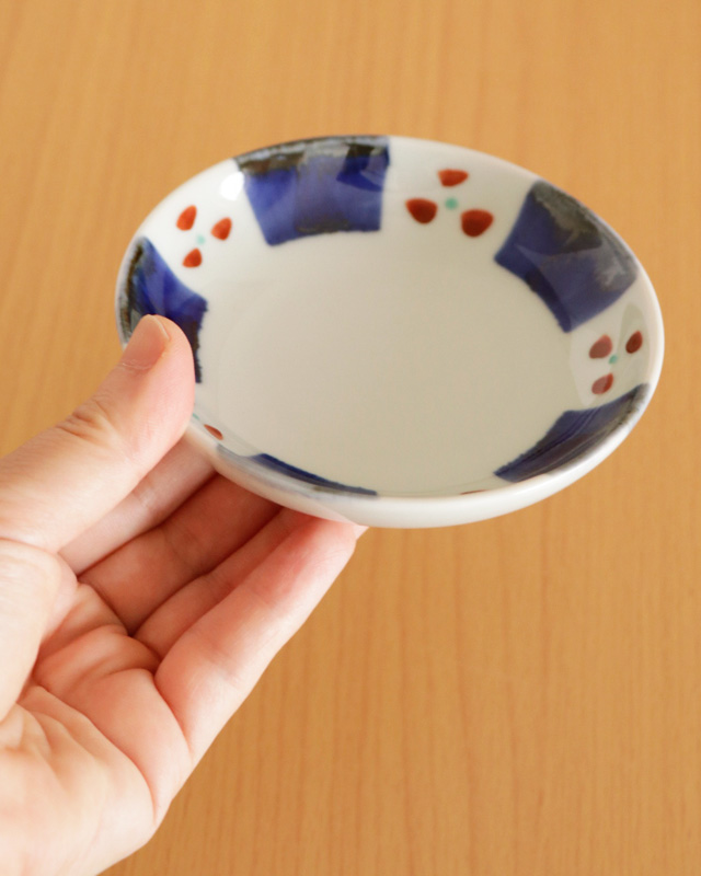 砥部焼　遊窯　小皿６枚 砥部焼の和食器 千山窯の小皿 【砥部工房 からくさ】