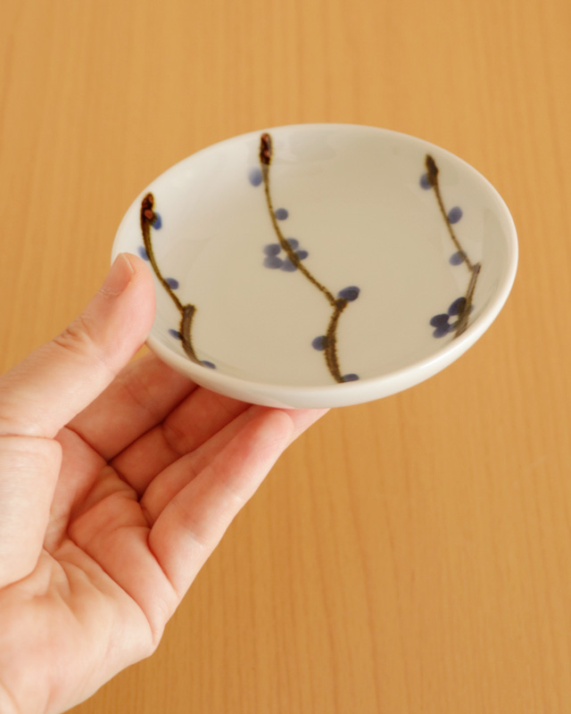 砥部焼　遊窯　小皿６枚 砥部焼の和食器 千山窯の小皿 【砥部工房 からくさ】