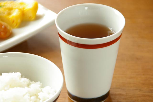 和食器・砥部焼　ボーダーのタンブラー