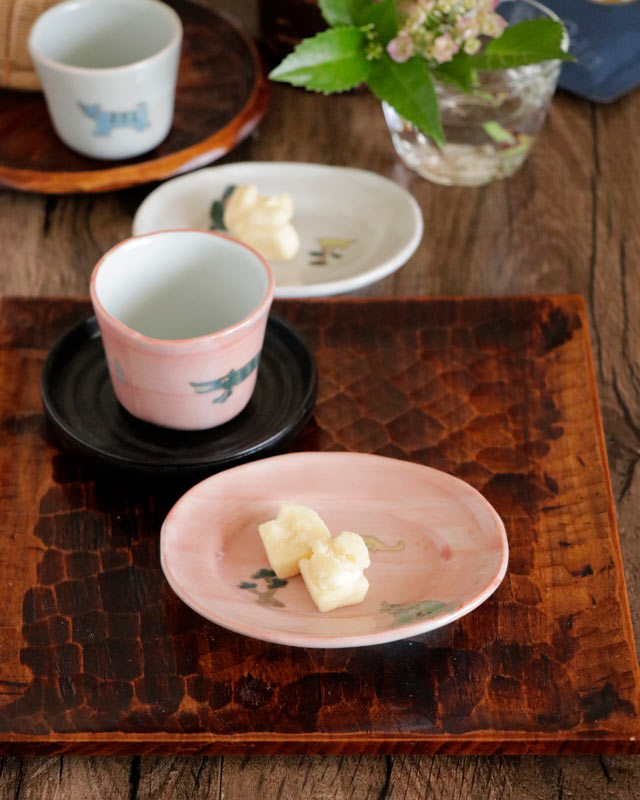 砥部焼 Φ約37センチ 薄墨(桜) 磁器の鉢 砥部焼 Φ約37センチ 薄墨(桜