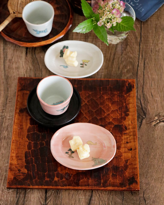 砥部焼 杉浦綾 スギウラ工房 楕円プレート 取り皿 未使用品 砥部焼 杉浦綾 スギウラ工房 楕円プレート 取り皿 未使用品 【公式通販】