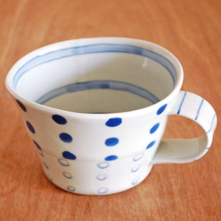 砥部焼の和食器 スギウラ工房のフリーカップ 【砥部工房 からくさ】