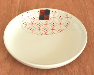 陶房遊　和紋の取皿(5寸)