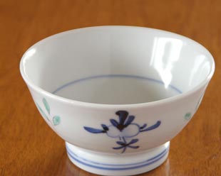 陶房遊　花ちらしの茶碗(大)