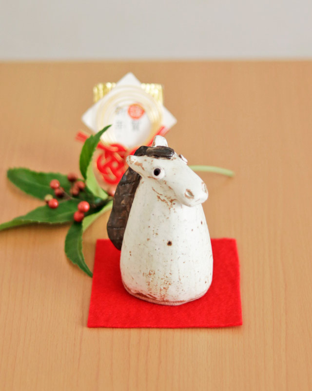 砥部焼の和食器 陶工房Satoの干支の置物 【砥部工房 からくさ】