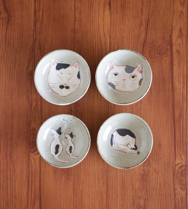 猫小皿 全体イメージ