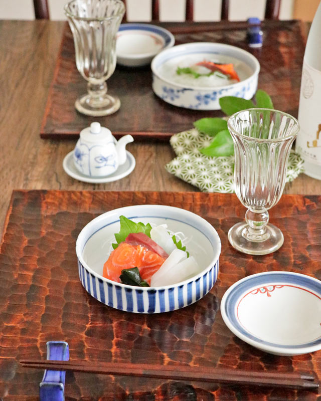 砥部焼の和食器 東吉窯の小鉢 【砥部工房 からくさ】