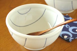 砥部焼の和食器 梅乃瀬窯の丼鉢 【砥部工房 からくさ】