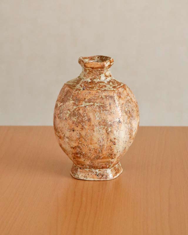 砥部焼 障山窯 森元作 壺 花器 染付 小壺 白磁 (砥部焼 池本窯)