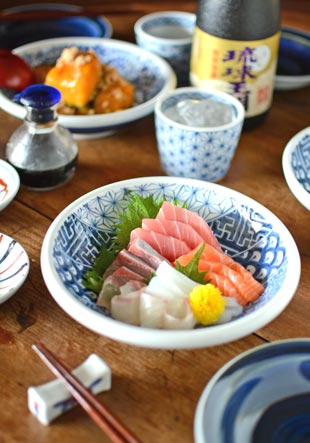 砥部焼の和食器 陽貴窯の片口鉢 【砥部工房 からくさ】